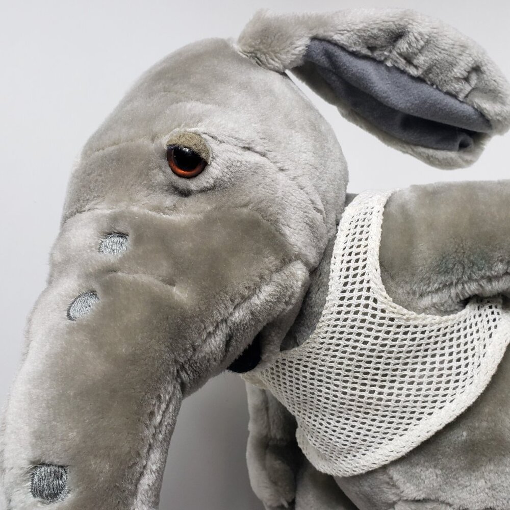Vintage 1986 Disneyland Captain EO Hooter Elephant Plush 15" Michael Jackson Toy - Picture 10 of 16